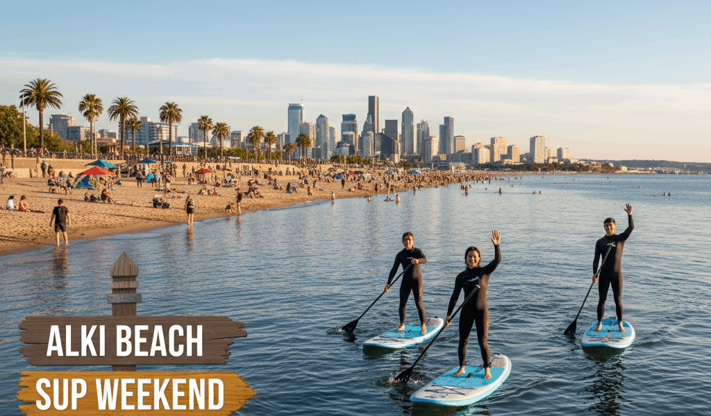 Alki Beach SUP Weekend Update
