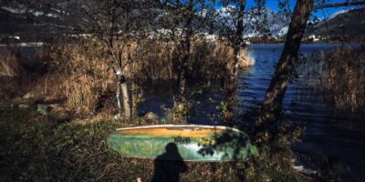 paddleboard Lake Sammamish clear water natural east shore Cascade foothills