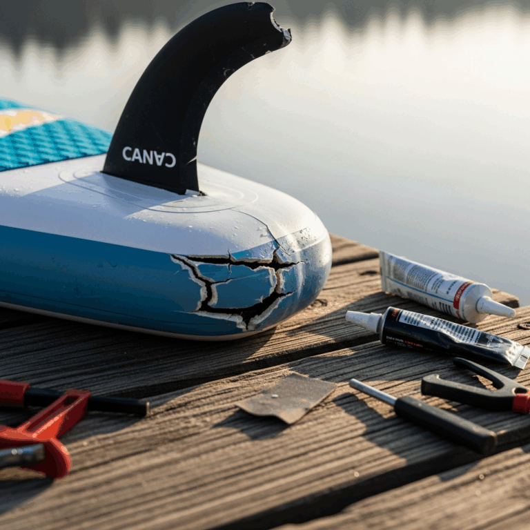 Paddleboard Fin Box Cracked How to Fix It Fast