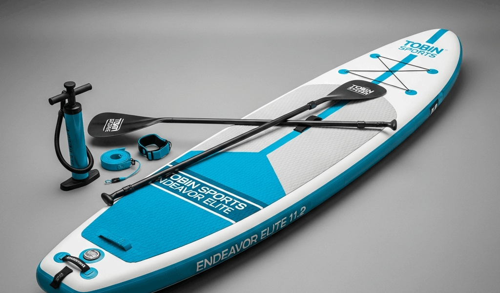 Professional photograph related to: Tobin Sports Endeavor Elite 11.2 Review — Is Costco Paddle Board