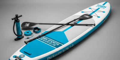 Professional photograph related to: Tobin Sports Endeavor Elite 11.2 Review — Is Costco Paddle Board