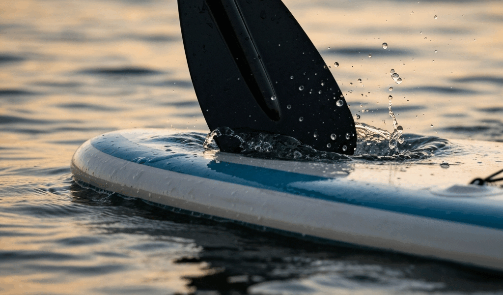 Paddleboard Paddle Blade Hitting Board How to Correct